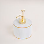 Homez marble and gold 3 pcs bath set image number 2
