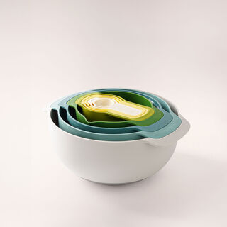 Joseph joseph nest9 plus salad preparation set opal