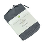 Boutique Blanche Bamboo Fitted Sheet 200X200+35 Cm Indigo image number 0