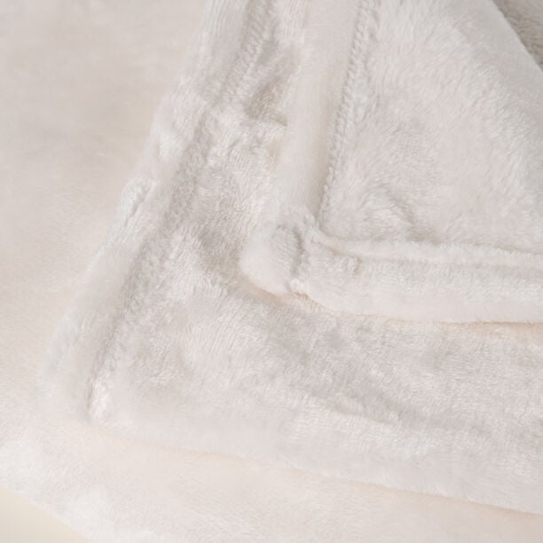 Boutique Blanche Super Soft Throw 127*152Cm 280Gsm Ivory image number 1