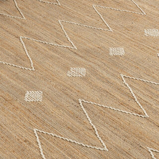 Cottage Chevron Jute Rug 200*300