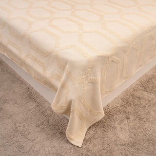 3 Piece Embroidered Bedspread King Size Set