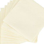 Elegance Serving Napkins Paper Square Cream image number 2