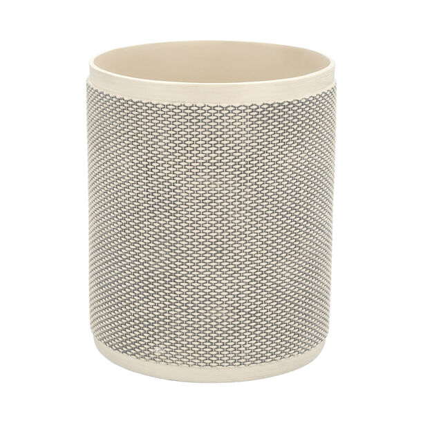 Waraq Cearmic Waste Bin 21*21*25 Cm image number 0