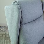 Verona manual recliner chair from Home Canvas, light grey image number 4