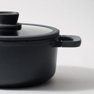 Berghoff aluminum two handle pan 24cm, black