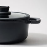 Berghoff aluminum two handle pan 24cm, black image number 3