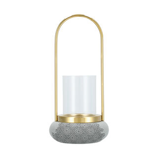 Sarab Ceramic Candle Holder 18.5*18.5*36 Cm