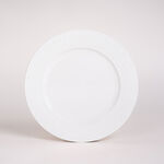 La Mesa Embossed White 18 Pieces Dinner Set Serve 4  image number 1