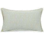 Striped green cushion cover 30*50 cm image number 0