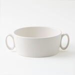 La Mesa stoneware oven to table small pot, off white 23.8*14.9*7.5 cm image number 1