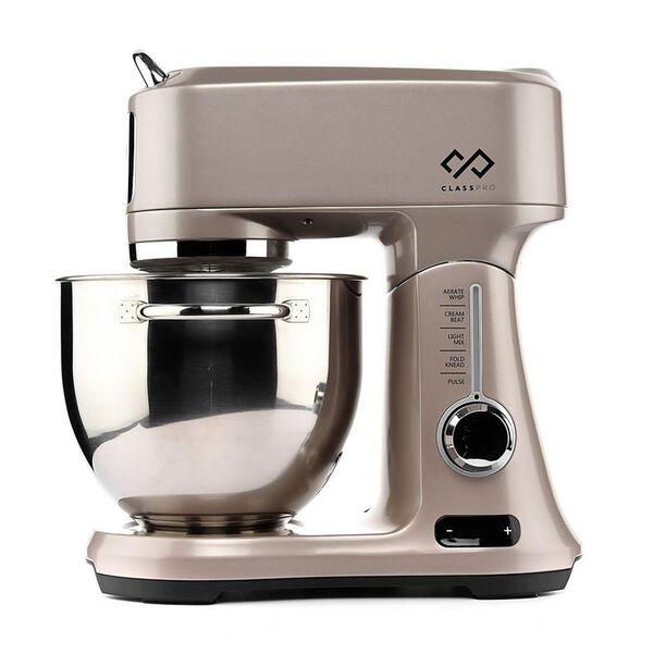 Classpro Stand Mixer. 1000W. Diecast Aluminum Housing, Full Metal Gear System. image number 6