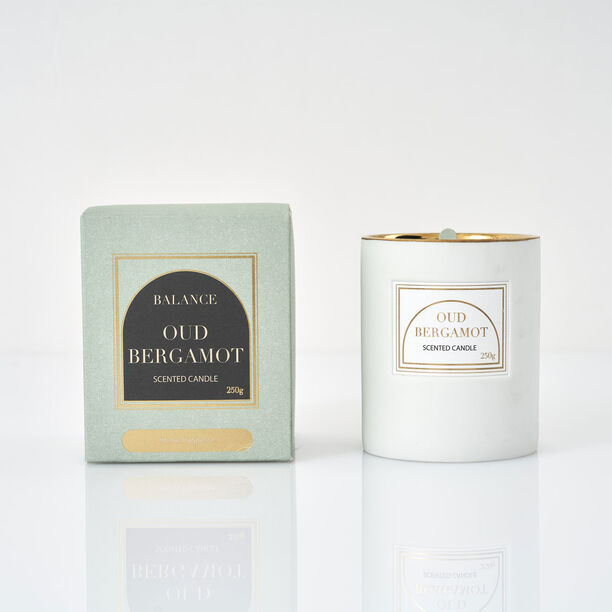 Jar candle 250g oud bergamot fragrance image number 0