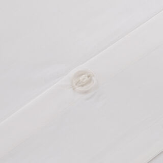 Boutique Blanche Duvet Cover Set 100% Cotton 200Tc Percale Full White 200*200 Cm