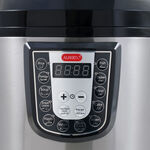 Alberto stainless steel electric pressure cooker 8L, 1300W, black image number 2