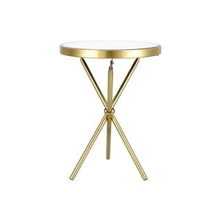 Side Table Mirror Top Stainless Steel Leg 41*41*55 cm
