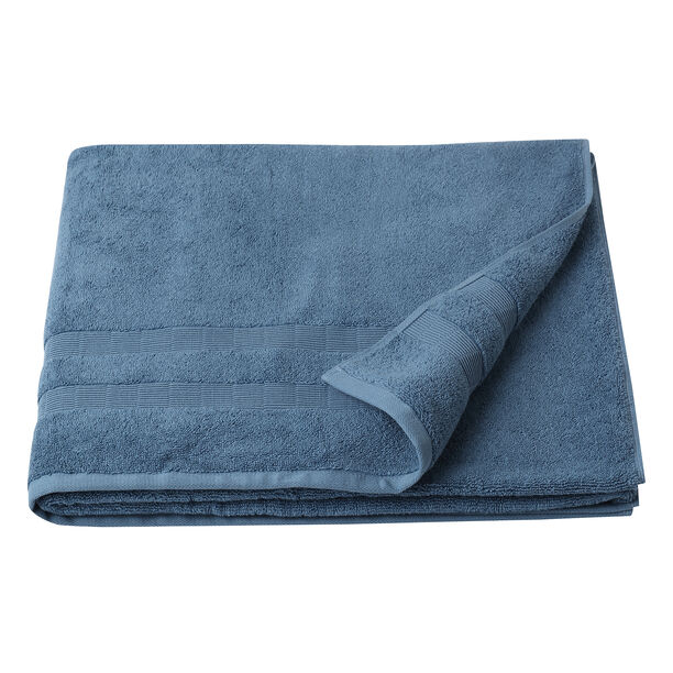 Cottage hygro bath towel 70*140 cm blue 550 gsm image number 2