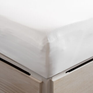 Kate 300 thread count cotton bed sheet, twin size 120*200cm white