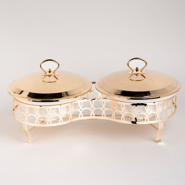 Twin Oval Food Warmer image number 0