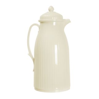 Dallety Plastic Vacuum Flask Classic White 1L