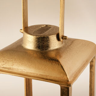 Lucerna Ramadan Lanterns Aluminum, Gold 20.5*9.75*9.75Cm