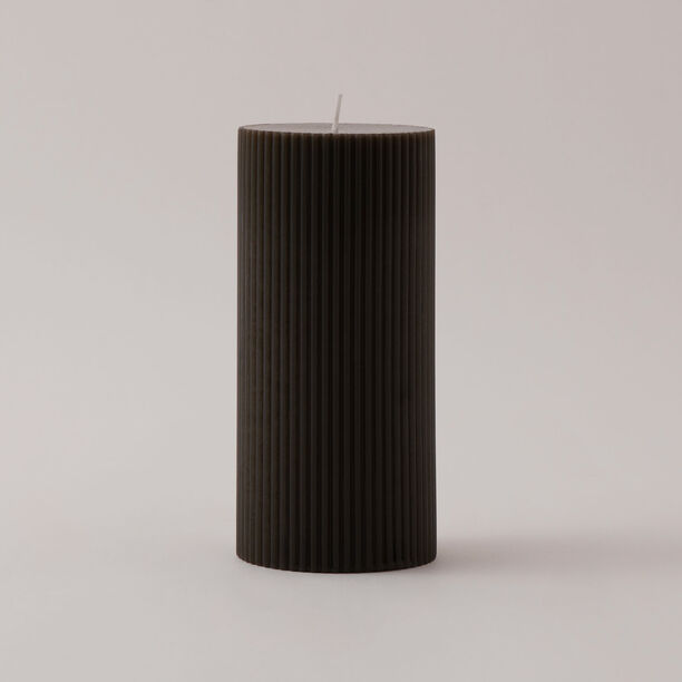 هومز شمعة لاين من شمع الصويا، بني 7*7*15سم image number 0