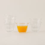 Dallaty Arabic Coffee Cup Glass Set 6Pcs image number 0