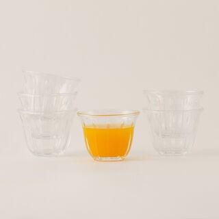 Dallaty Arabic Coffee Cup Glass Set 6Pcs