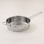 Alberto stainless steel 9pcs pot set with glass covers image number 4