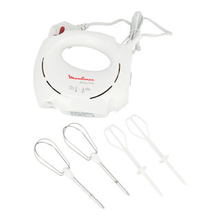 Easymax Hand Mixer With 2 Speeds Plastic 200 Watts White 