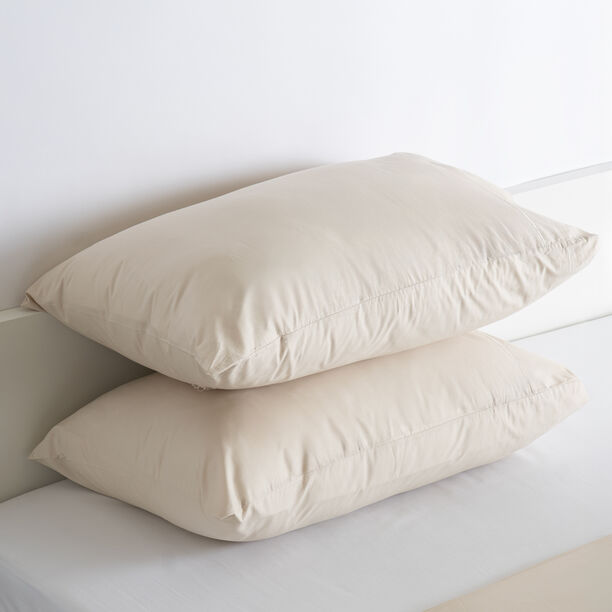 Cottage 3pcs cotton duvet cover 260*200cm 200 thread count creamy image number 5
