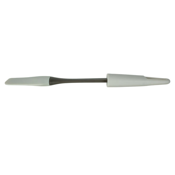 Alberto Silicone Spatula With Soft Hand Brown Blue image number 1