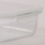 Alberto glass rectangular food container 1000ml with lid vent image number 3
