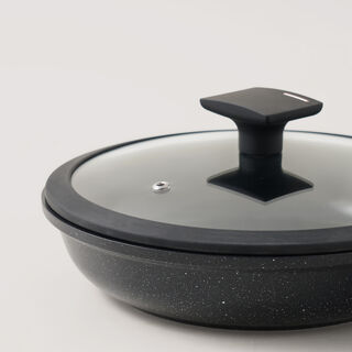 Alberto aluminum frying pan 1.8l, Black