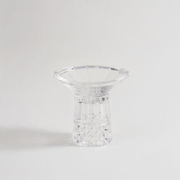 هومز مبخرة عود دايموند زجاج 12*12*15سم، رمادي image number 2