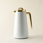 Dallaty Eve set of 2 steel vacuum flask white & gold image number 2
