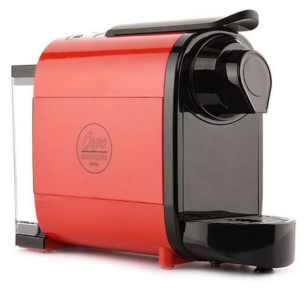 Capo Bruna Coffee Maker, Nespresso Capsules Compatible, 0.7L, 1400W, Red image number 6