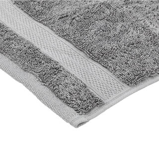 100% egyptian cotton face towel, gray, 30*30 cm