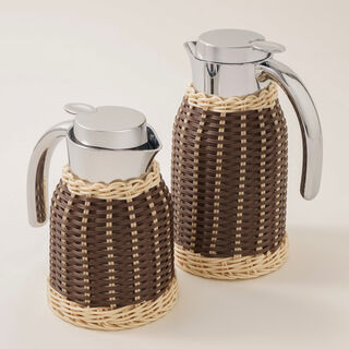 Dallaty stainless steel vacuum flask 0.8L, brown