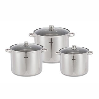 Alberto Stainless Steel Cookware Set 6 Pieces 
