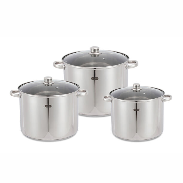 Alberto Stainless Steel Cookware Set 6 Pieces  image number 0