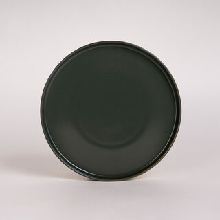 La Mesa green porcelain 18 pc dinner set