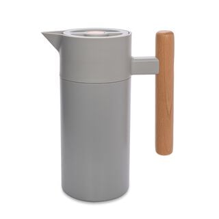 Dallaty Steel Vacuum Flask Nature Matt Grey 1.2L
