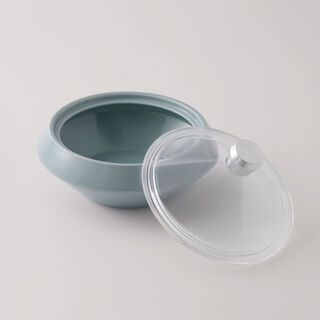 Dallaty date bowl porcelain green color