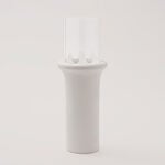 Qurtuba Collection Homez Arqa Candle Holder White 14.5*14.5*34cm image number 0