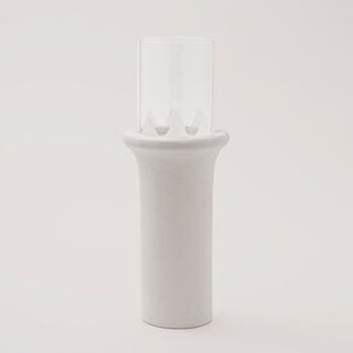 Qurtuba Collection Homez Arqa Candle Holder White 14.5*14.5*34cm
