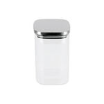  Glass Storage Jar With Metal Lid image number 1