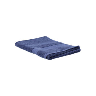 COTTAGE Hand Towle Zero Twist Indian Cotton 50x90 400 GSM Dark Blue