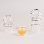 Arabic Coffee Cup Set 6Pc Silver image number 3