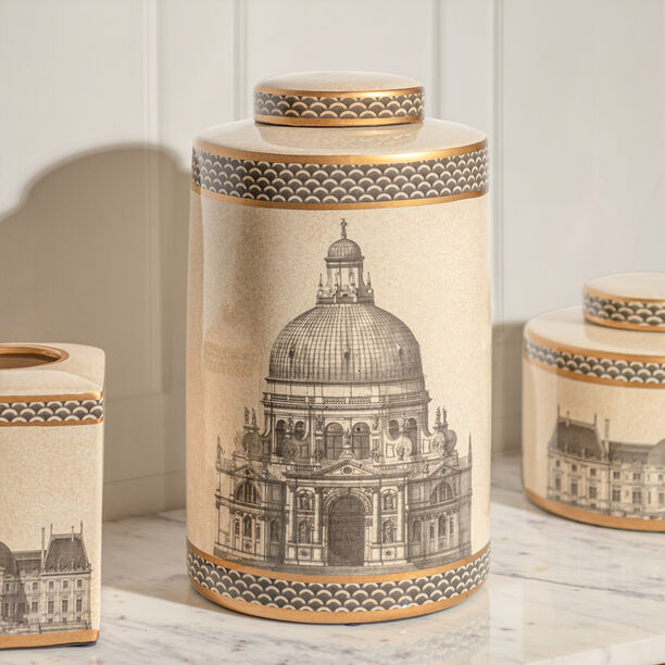 JAR الزخرفية 21X21X42CM image number 0